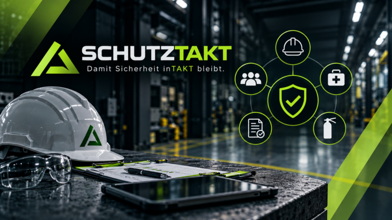 SCHUTZTAKT Arbeitssicherheit im industriellen Umfeld.